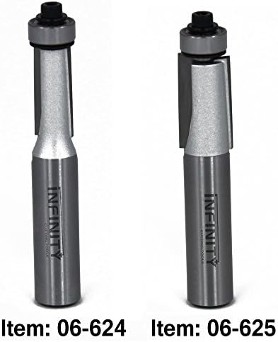 2-Pc. Car Audio Flush Trim Router Bit Set