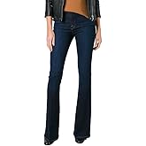 GALMINT Women's Fashion High Waisted Wide Leg Bootcut Slim Denim Flare Bellbottom Jeans