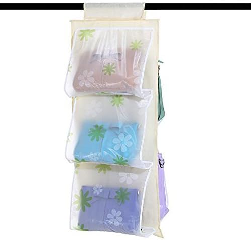 LUA 5 Pockets Convenient Hanging Handbag Closet Organizer,Handbag Organizer for Purse Storage,Space Saveing (yezi)