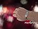 Max Petals - Warfarin Medical Alert ID Stainless Steel Identification Bracelet with 9 Inch Chain