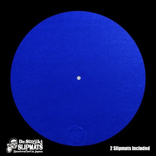 Dr Suzuki Slipmats Mix Edition w/Logo - Blue