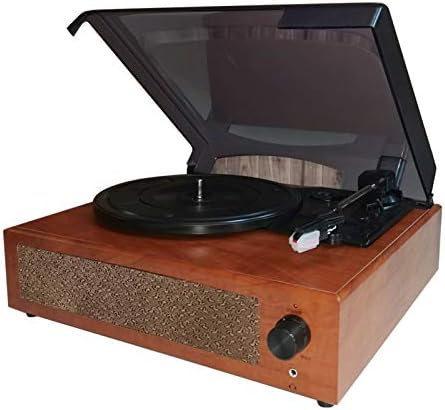 Eacam Portable Gramophone Vinyl Record Player Vintage Classic