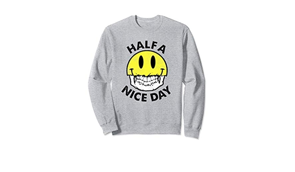 have a nice day skeleton tie dye sweatshirt