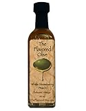 Strawberry Peach Infused Aged White Balsamic Vinegar, Made In Italy, 60ml Bottle