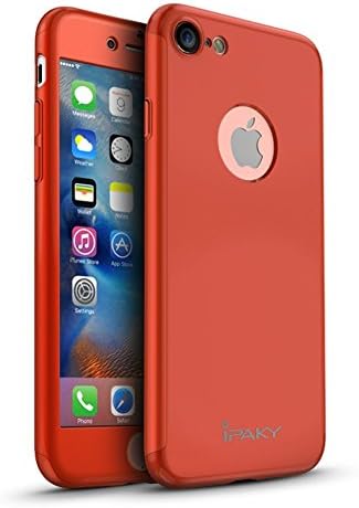 iPhone 7 Case, Ipaky [Thin Fit] Exact-Fit Premium Matte Finish Dual Layer Hard Case for iPhone 6 with Tempered Glass Screen Protector for iPhone 7