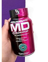 VPX Meltdown prinecess Incinerador de Grasa 72 Liquid Caps