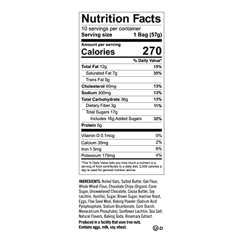 Munchkin® Milkmakers® Lactation Cookie Bites, Oatmeal Chocolate Chip