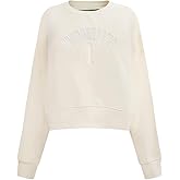 Pro Standard NBA womens Womens Nba San Antonio Spurs Neutrals Player Brushed Back French Terry Crewneck Sweatshirt