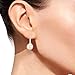 925 Sterling Silver Earrings Swarovski Crystal (Pearl)