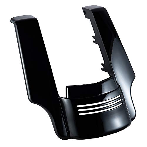 US STOCK Vivid/Glossy Black 4 1/2 inch Stretched Rear Fender Extension Fit for Harley Touring Road King Street Glide Special 2014 2015 2016 2017 2018 2019 Filler Kit Extended Extender Flare