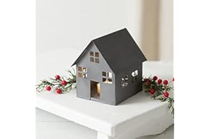 CTW HOME COLLECTION Galvanized Cottage Christmas Luminary