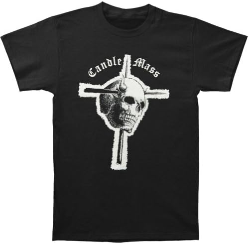 Old GloryCANDLEMASS - Skull & Cross T-Shirt - Medium Black