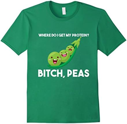Mens Vegan Shirts Vegan Protein Shirt Funny Vegan Shirts XL Kelly Green