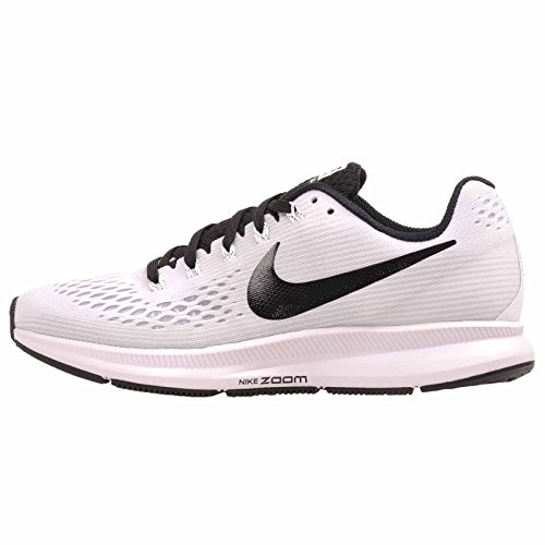 NIKE Womens WMNS Air Zoom Pegasus 34 TB, White/Black Size 9 US
