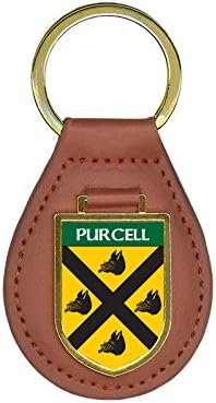 Purcell Family Crest Coat of Arms Key Chains