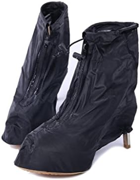 Yangtze High Heels Cover Reusable Thicken Waterproof Slip-resistant Foldable Black size M