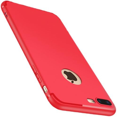Misokoo TPU Iphone 7 plus case Luxury Premium Matte Slim[Ultra-Thin] &amp; [Soft touch] Protect Cover Iphone cases for IPhone 7 Plus(Red,Iphone 7 plus)