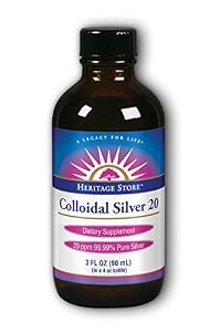Image of Heritage Store Colloidal Silver, 3 Fluid Ounce