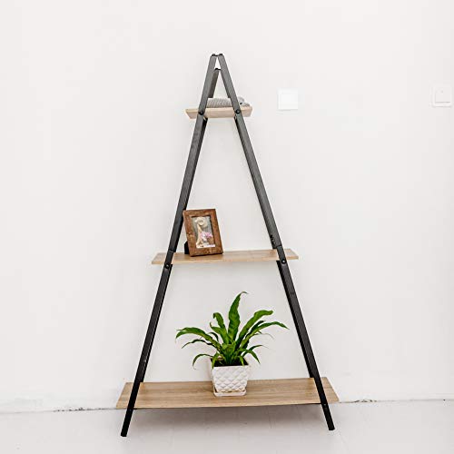 image for C-Hopetree A-Frame Ladder Shelves - Bookcase - Bookshelf - Display - M