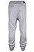 Kayden K Men's Slim Fit Harem Jogger Pants (36, Lt. Grey)