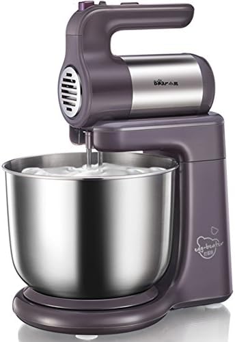 Professional 10-speed Stand mixers Kitchen Electric mixer with stand Food mixer Double dough hook Whisk Beater 5 quart Stainless steel bowl-A