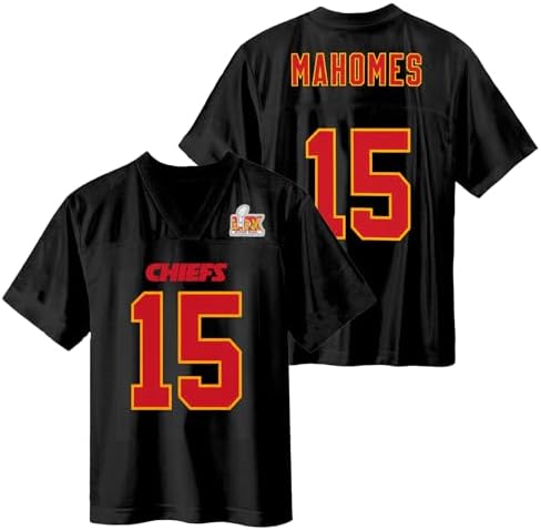 Amazon.com: Patrick Mahomes Kansas City Chiefs #15 Red Youth