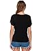 OYANUS Women's Deep V Neck Ruched Drape Stretchy Both Side Wear Blouse Tops