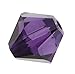 100pcs Genuine Preciosa Bicone Crystal Beads 4mm Purple Velvet Alternatives For Swarovski #5301/5328#preb427