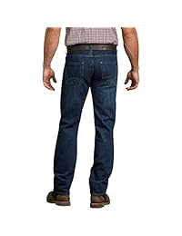 Dickies pantalones vaqueros rectos regulares de cinco bolsillos para hombre