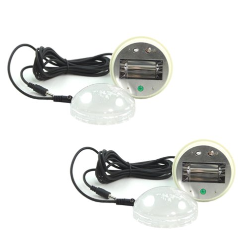 DYNASUN Synchroblitz Synchronblitzlampe 2X WF4001 45Ws Studioblitz Studioleuchte mit Fotozelle Sync