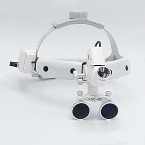 Amazon.com: Dental 5W LED Surgical Headlight 3.5X420mm
