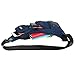 Kawei Knight Nylon Sling Bag Messenger Backpack (Blue)