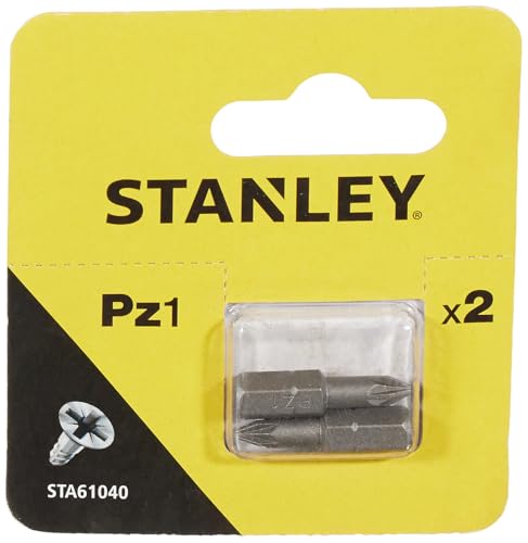 STANLEY 2 puntas Pozidriv Pz1 25mm