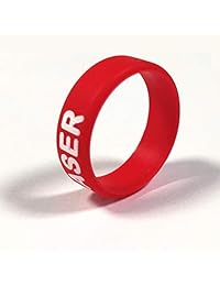 Anillos de silicona para protección de las bandas de la vendimia. Paquete de 10