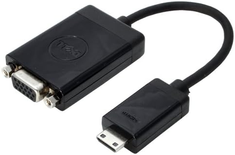 Dell Adapter Mini HDMI to VGA Cable, Black