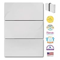 MamaDooKids Smart Play Yard Mattress, Patented and Made in California, 4 National Awards, Safe, Non-Toxic for 0-3 yr. old, Multi-use and Portable, Includes Travel and Storage Bag, Silver
