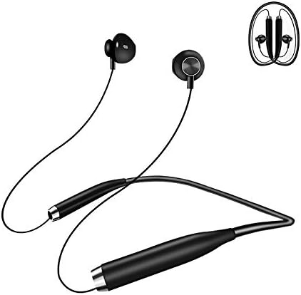 TECH LIVING Wireless Earbuds,Sport Bluetooth Earbuds with Mic, In-Ear Noise Cancelling Headphones Earphones with Bendable Ergonomic Silicone Neckband for Running(Intro Offer)