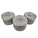 Scented Candles-Man Cave Collection-All Natural Soy Wax-SET of 3: Nag Champa, Dragons Blood, Asian Sandalwood~8 ounce Tin ~Wood Wick by Gulf Coast Candle Company