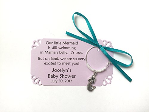 mermaid themed baby shower favors