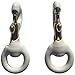 Flags Poles And More Pair of 3 Inch White Rubber Coated Brass Swivel Snap (2, White)