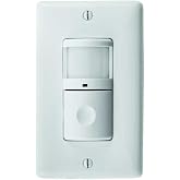 Occupancy Sensor, Pir, 1200 Sq Ft, White