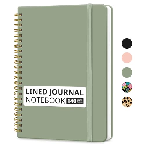 Taja Lined Spiral Notebook