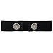Dapper Snappers Made in USA Original Toddler Adjustable Belt-Black