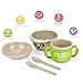 Kids Dinnerware Set - 5 Piece Childrens Dinnerware Sets, Wheat Fiber Ultimate Baby Feeding Set Perfect to Go Storage FDA Approved BPA Free