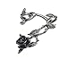 Alchemy Gothic Black Rose Ear Wrap Lightweight Fashion Women's/Girl's Ear Dangling Cuff