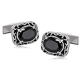 Gnzoe Stainless Steel Men's Shirt Cuff Links