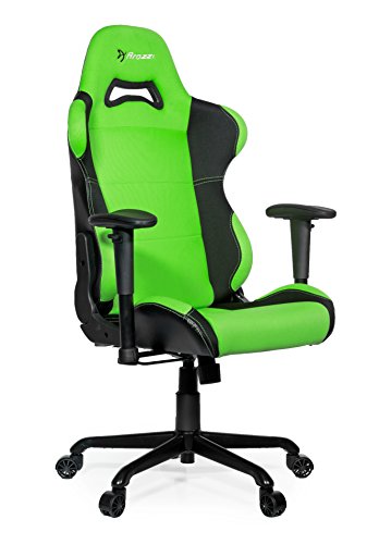 Arozzi Torretta Series Gaming Racing Style Swivel Chair, Green