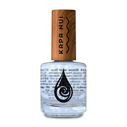 Kapa Nui Patented Non-Toxic 2-in-1 Base and Top Coat Sealer | for Lacquers and Water-Based Polishes | 2-3x Chip Resistance | No Harsh Chemicals | Low Odor | for Natural Nails Only Kapa Nui Patented Non-Toxic 2-in-1 Base and Top Coat Sealer | for Lacquers and Water-Based Polishes | 2-3x Chip Resistance | No Harsh Chemicals | Low Odor | for Natural Nails Only