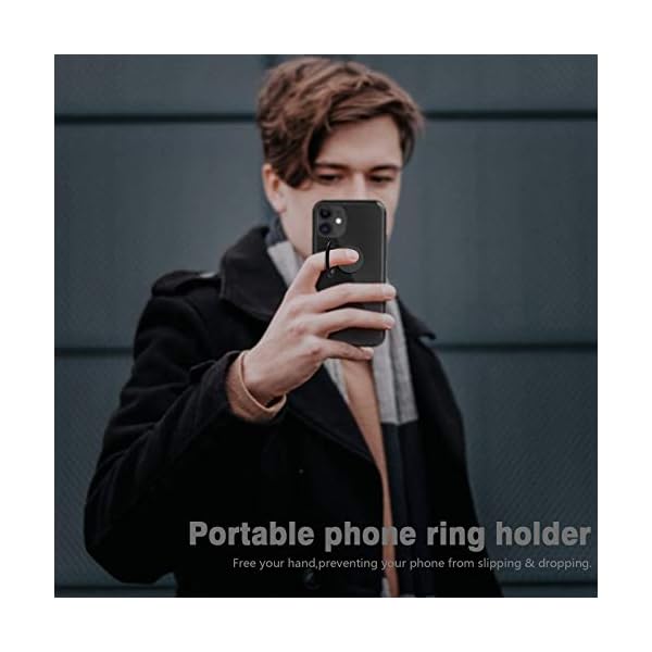 Allengel-Cell-Phone-Ring-Holder-Matte-Metal-Finger-Phone-Ring-Grip-Stand-for-Magnetic-Car-Mount-Compatible-with-All-Smartphones-Matte-Black Allengel-Cell-Phone-Ring-Holder-Matte-Metal-Finger-Phone-Ring-Grip-Stand-for-Magnetic-Car-Mount-Compatible-with-All-Smartphones-Matte-Black