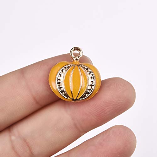 LANBEIDE 15PCS Assorted Charms Wholesale Mixed Halloween Alloy Charms Pendants for Jewelry Making and Crafting DIY Necklace Bracelet Earrings - Thumbnail 2